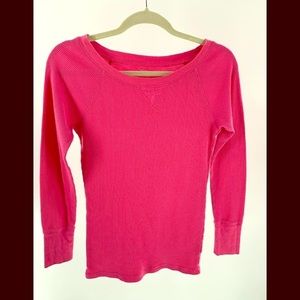 Old Navy Pink Knit Long Sleeved Top Size SP